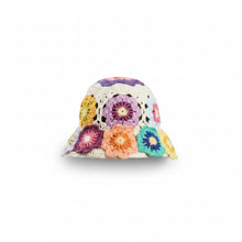 ANYU11-ANNAISS YUCRA-RAINBOW BUCKET HAT CROCHET -S3000