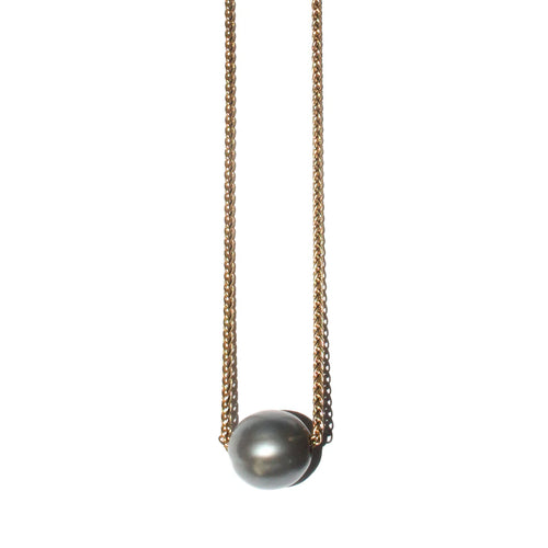 MAN66-MANI MAALAI-COLLAR PERLA GRIS Y RONDEL COLORES-S1800