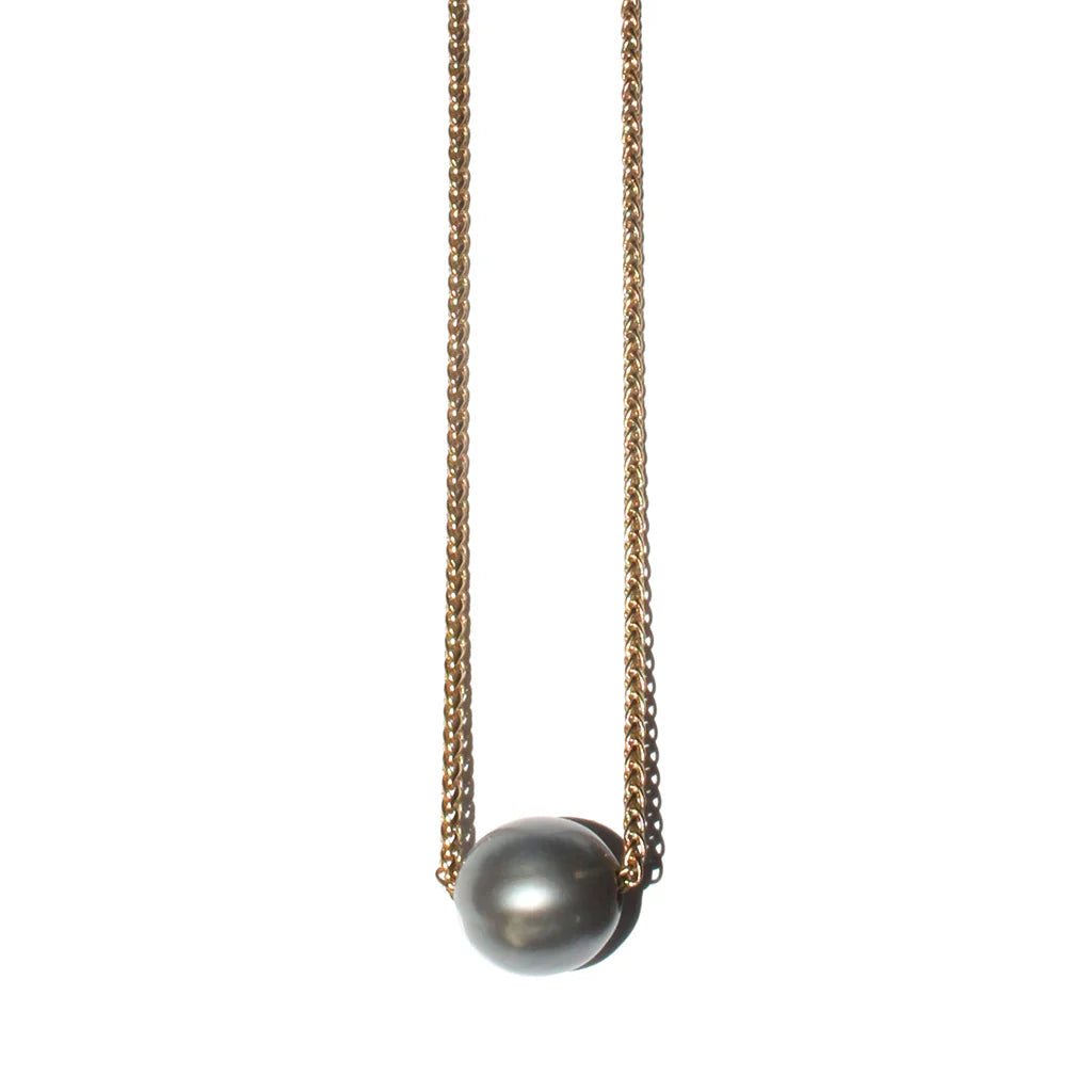 MAN66-MANI MAALAI-COLLAR PERLA GRIS Y RONDEL COLORES-S1800