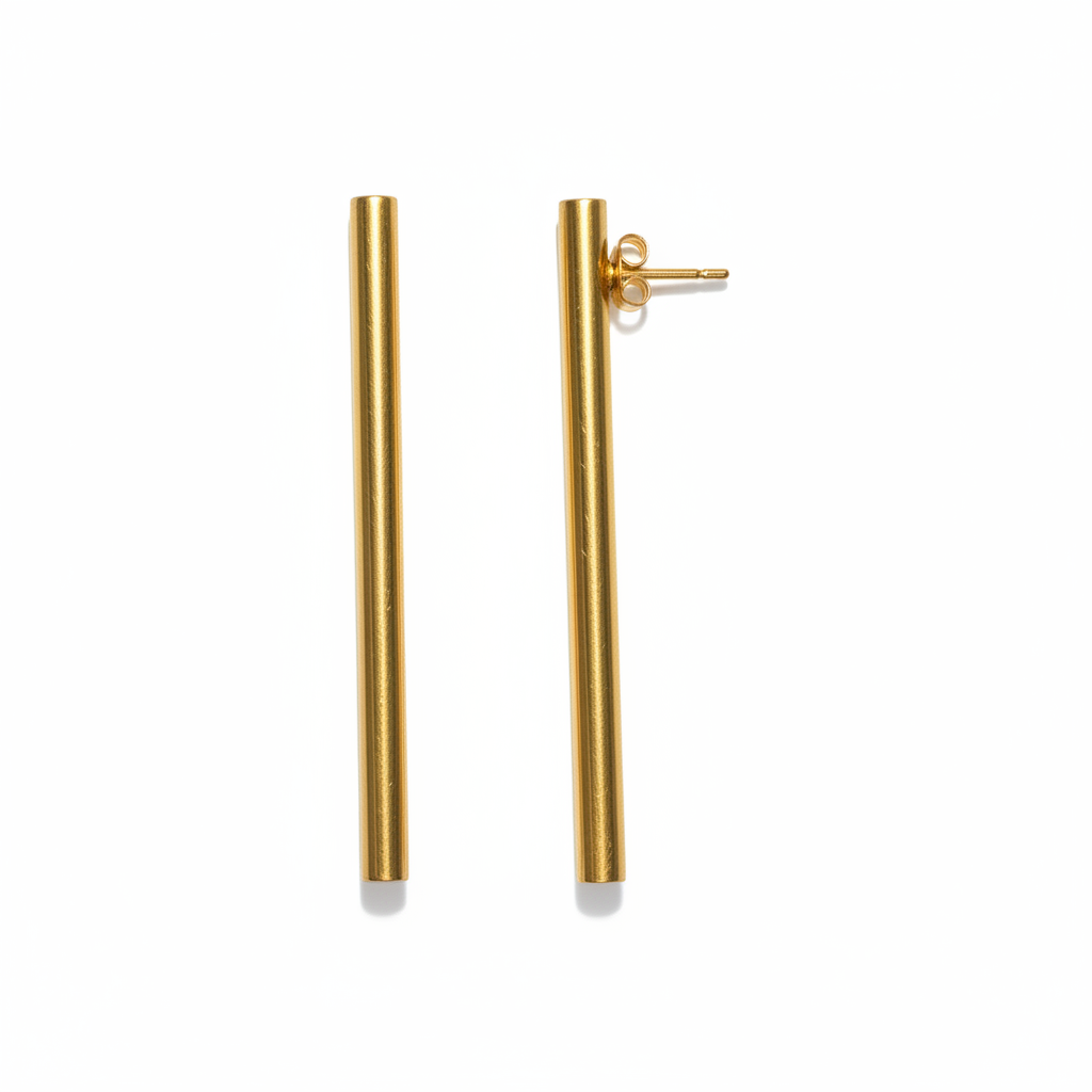 FELN104-FELINA-ARETES TUBULAR RECTO-S4200