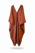 ALER36-ALEJANDRA RAW-KAFTAN CRUDO TRENZA-S4486