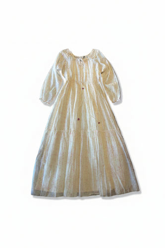 OLE13-OLEO-VESTIDO LARGO BLANCO-S8883