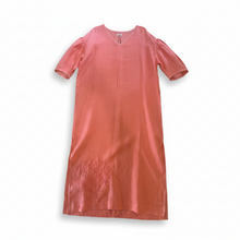 BON05-BONITA-VESTIDO LARGO LINO MANGA GLOBO-S4582