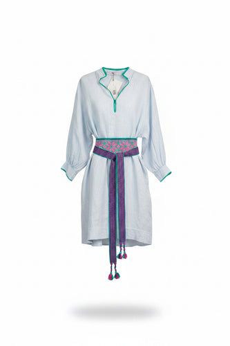 HIL07-HILOS DE SOL-VESTIDO LINO TULIPAN-F4176