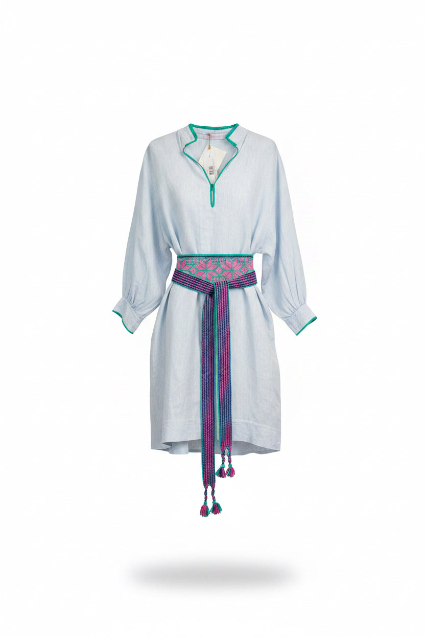 HIL07-HILOS DE SOL-VESTIDO LINO TULIPAN-F4176