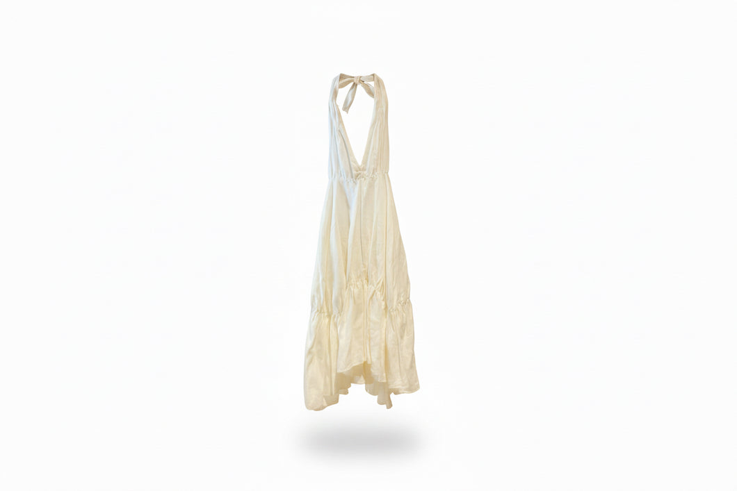CLAN74-CLAUDE-INES DRESS LINEN-S7665