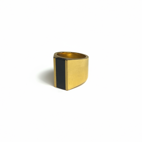 FELN155-FELINA-ANILLO PLANO CON PIEDRA-S5900