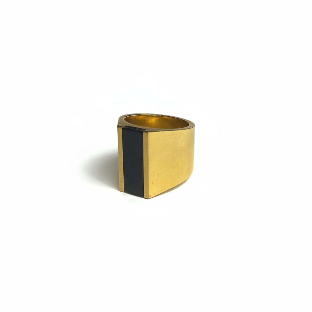 FELN155-FELINA-ANILLO PLANO CON PIEDRA-S5900