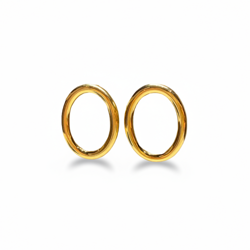 FELN74-FELINA-ARETES OVALO SENCILLO-S4200