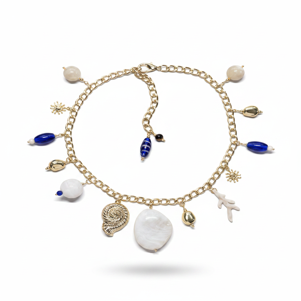 DES168-DESIERTO-COLLAR SARDINIA CHARM-S3571