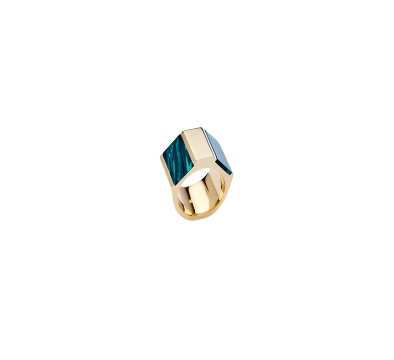 FELN66-FELINA-ANILLO CASA CON PIEDRAS-S5600