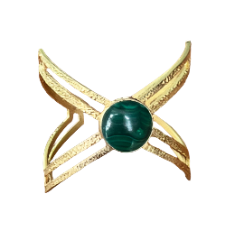 ZAC13-ZACBE-BRAZALETE LIBERTAD DORADO-S9900