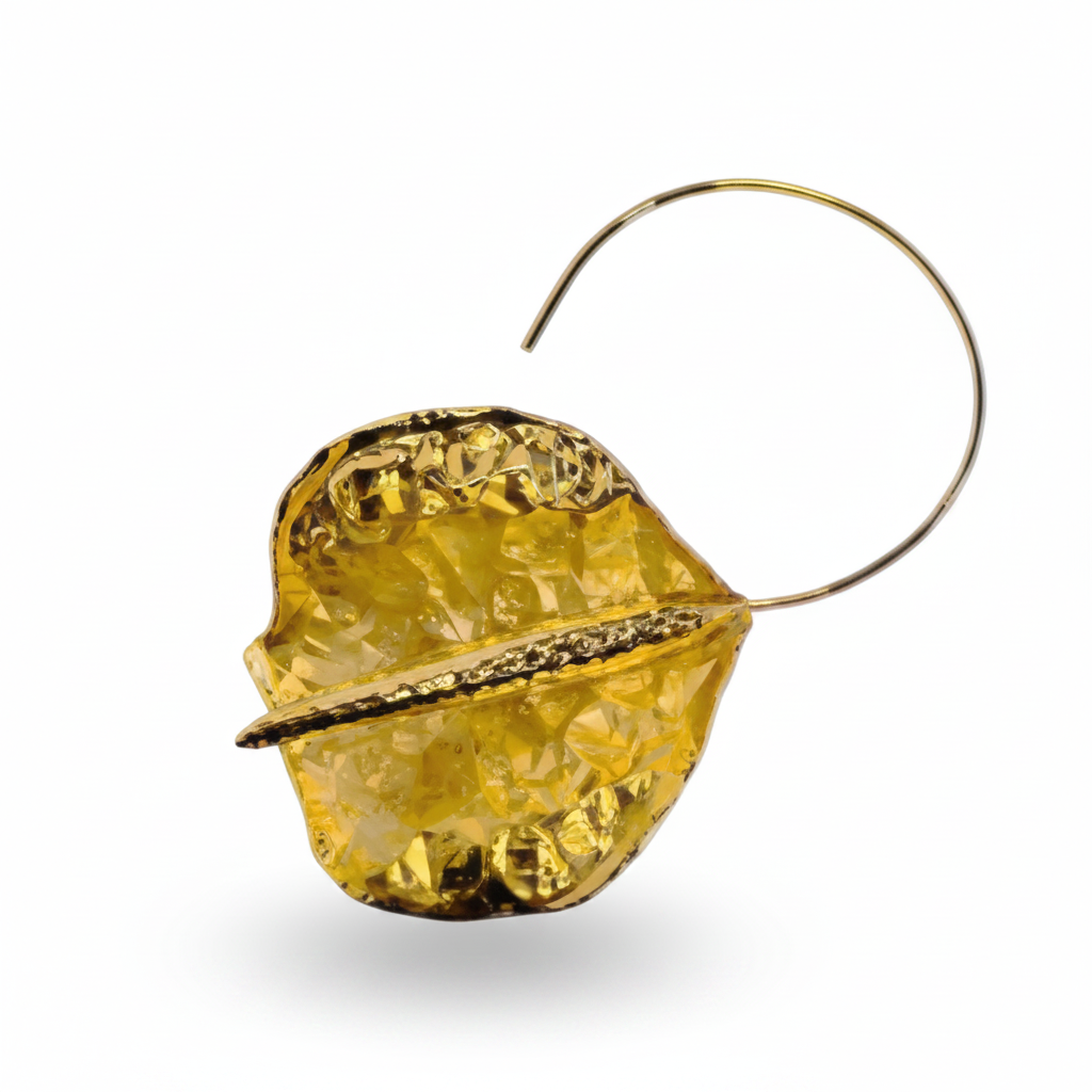 MAV04-MARIA VERA-ANTHURIUM NECKLACE-S7890