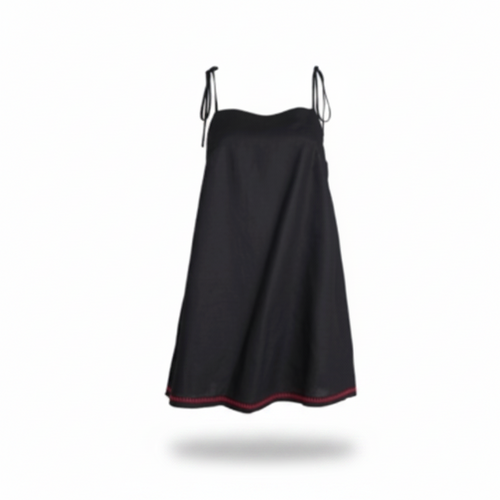 BON04-BONITA-VESTIDO CORTO LINO-S3770