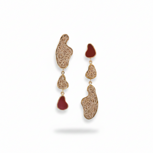 DMLN72-DANIELA MILLAN-ARETES SCULTURE ESMALTE-S4960