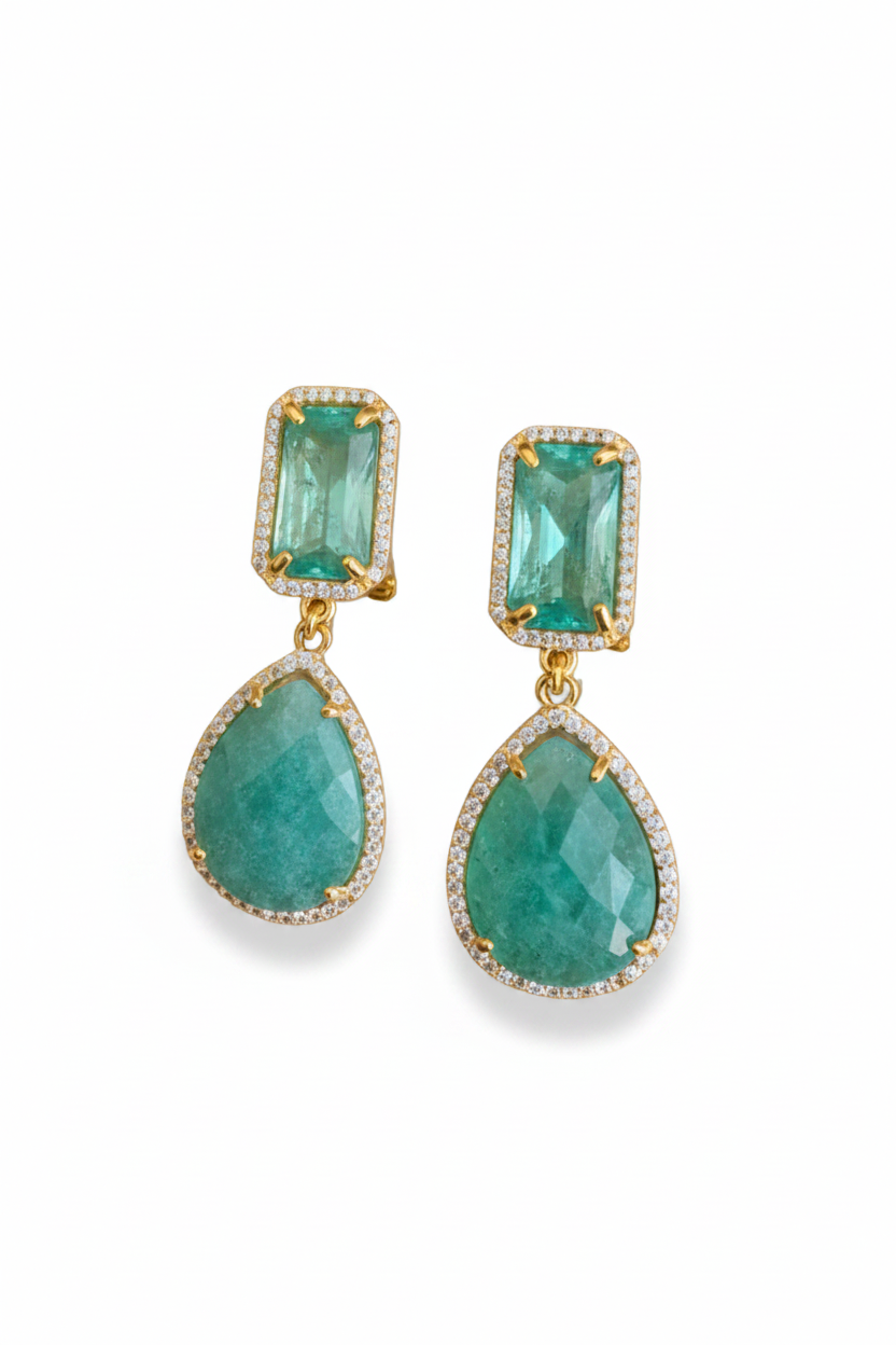 LUP71-LUCIA PIÑA-ARETES DE PIEDRAS NATURALES -S1044
