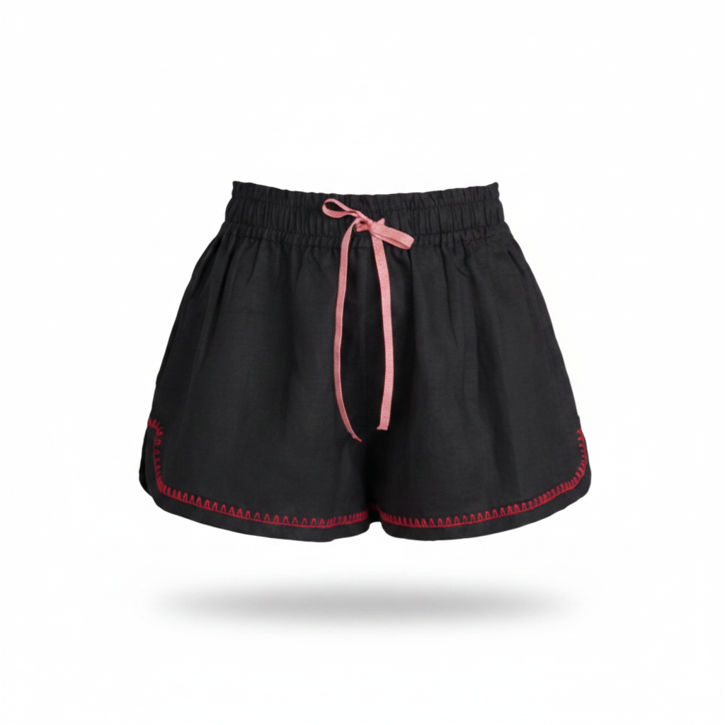 BON07-BONITA-SHORT LINO CON BOLSA-S2320