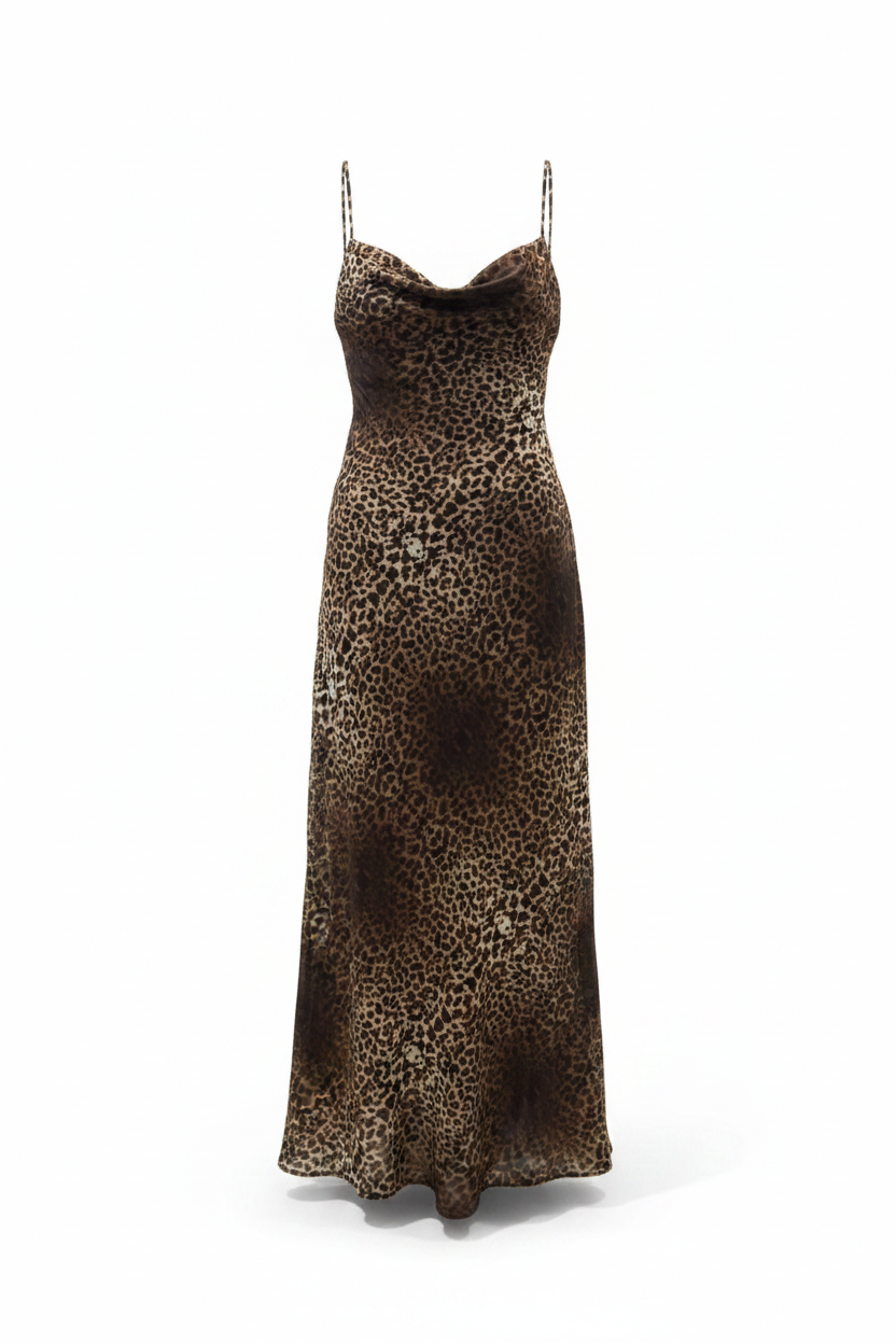 MAJ02-MARY JANE-ATENA DRESS TRANSPARENTE- 100% SILK GEORG-S13020