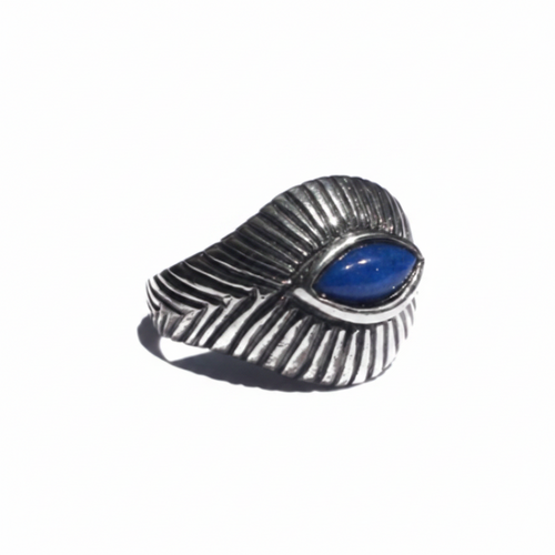 MAN127-MANI MAALAI-ANILLO OCHI (OJO LAPISLAZULI) -S2190
