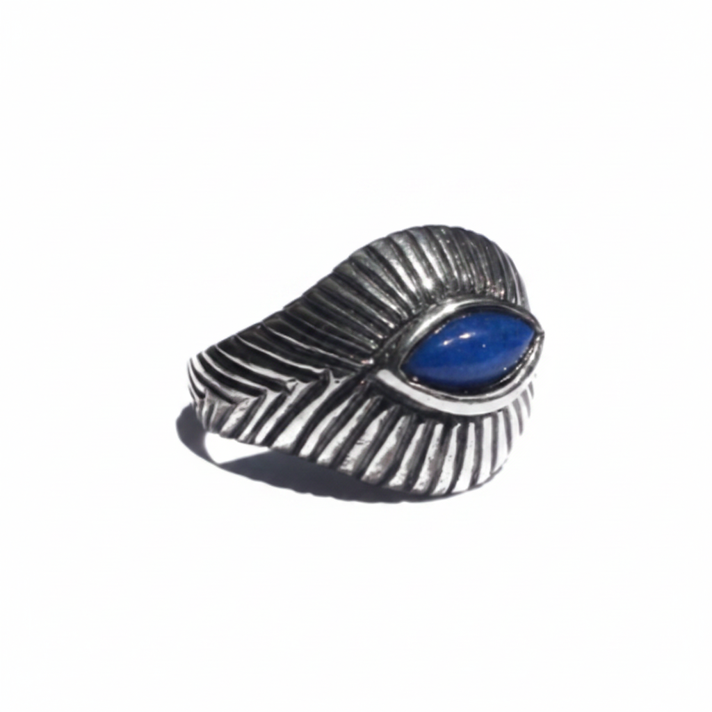 MAN127-MANI MAALAI-ANILLO OCHI (OJO LAPISLAZULI) -S2190