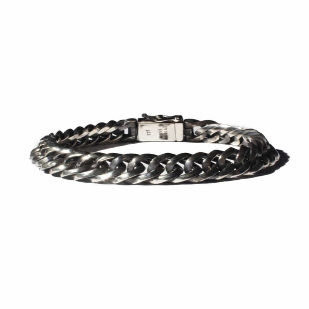 MAN143-MANI MAALAI-BRAZALETE TEJIDO ESLABON CERRADO-S5400