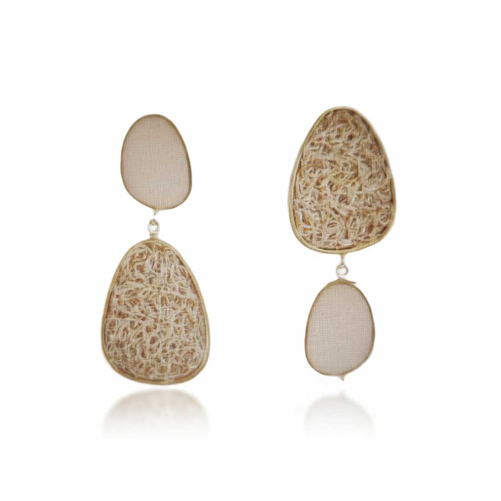 DMLN84-DANIELA MILLAN-ARETES ANCESTRALES BEIGE-S5000