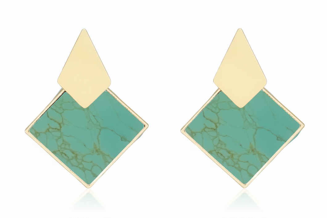 FELN61-FELINA-ARETES ROMBOS-S8500