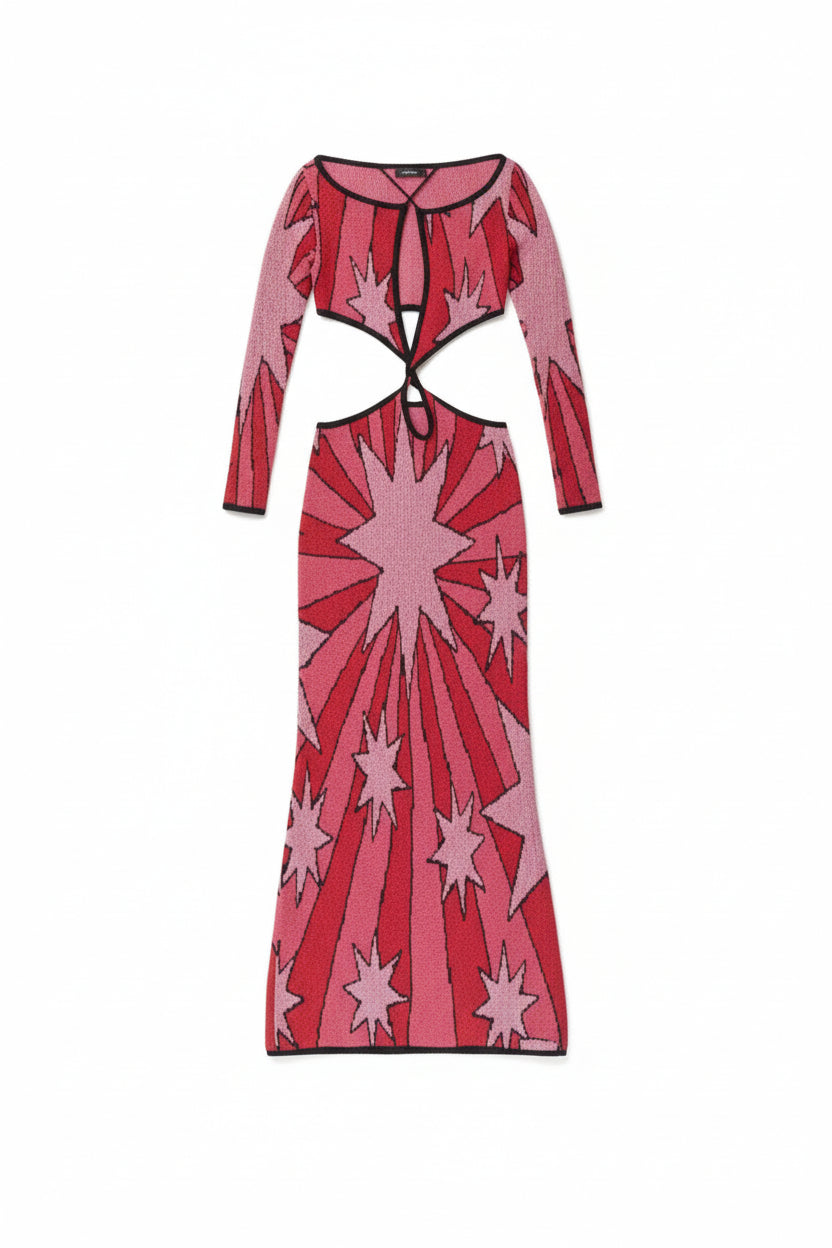 ANYU01-ANNAISS YUCRA-STARSHIP MAXI DRESS-S5000