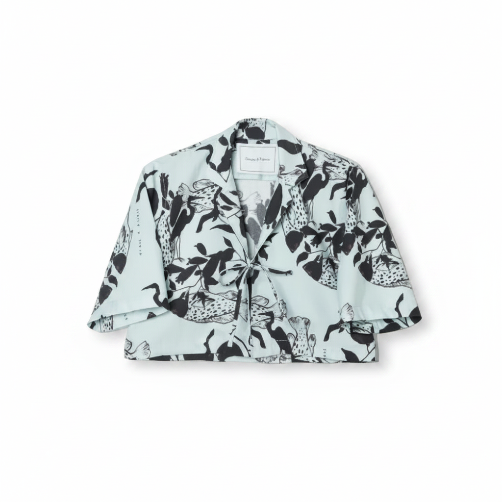 OLM42-OLMOS Y FLORES-CROP TOP PECES- S1700