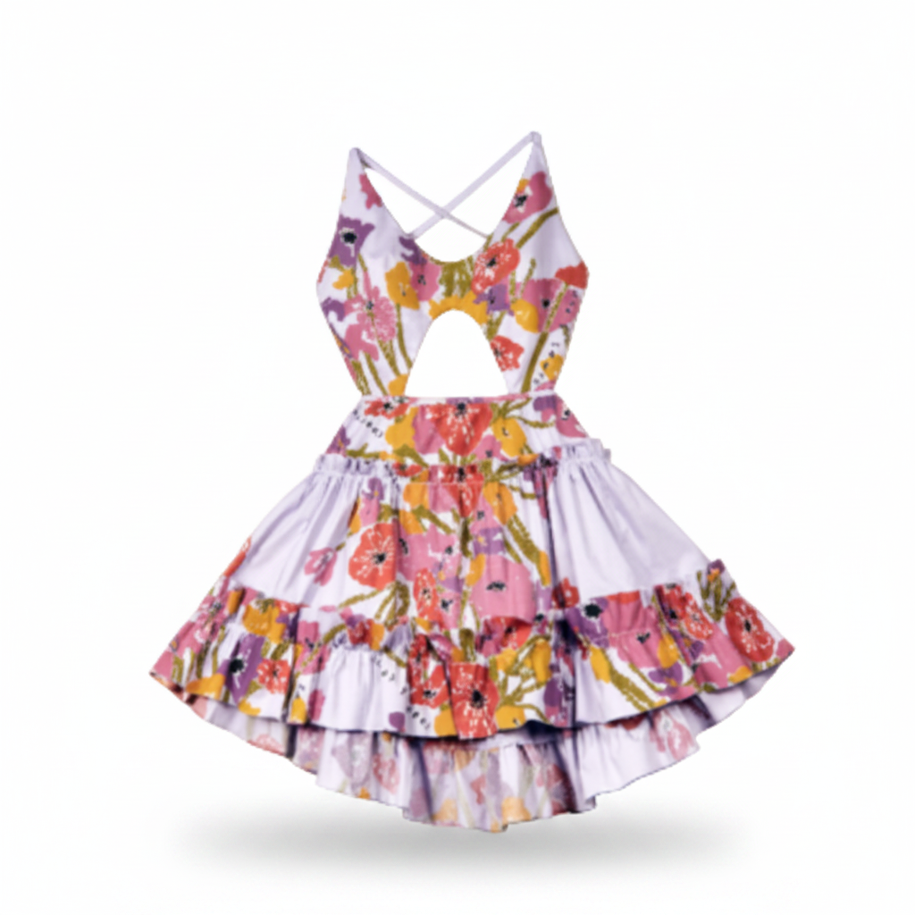 OLM44-OLMOS Y FLORES- MINI VESTIDO LILYS- S3400
