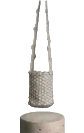 VERN44-VERDI-MOCHILA LS SEASHELL / SILVER		-S19210