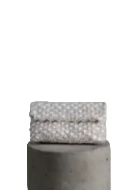 VERN42-VERDI-CLUTCH SEASHELL / SILVER		-S13255