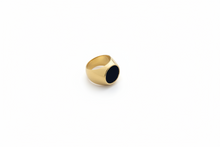 FELN116-ANILLO SELLO REDONDO LAPIZLAZUI-S4200