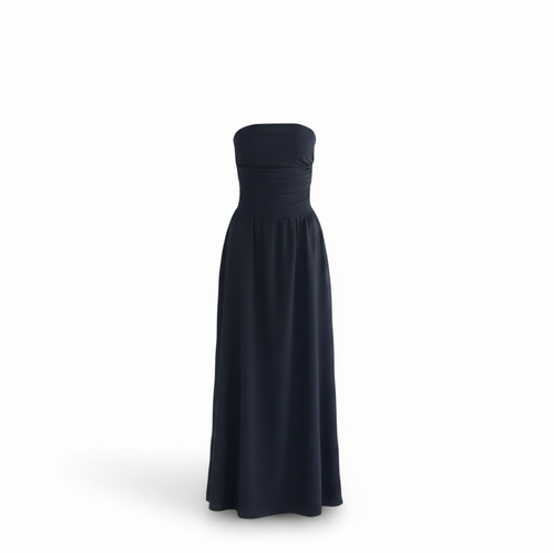 CLAN76-CLAUDE-LILA DRESS LINEN-S7665