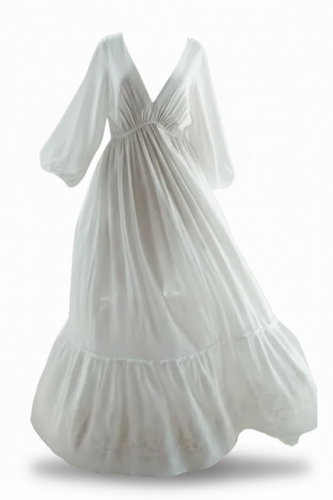 CLAN75-CLAUDE-OLIVIA DRESS LINEN-S7350