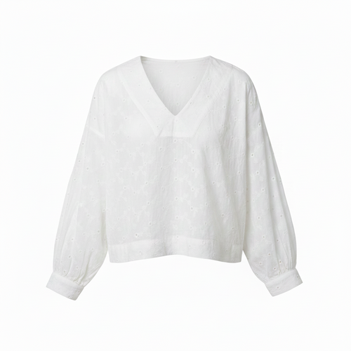 CLAN71-CLAUDE-DANI TOP LINEN-S13360