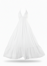CLAN59-CLAUDE-WHITNEY DRESS SHORT LINEN-S5145