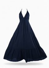 CLAN59-CLAUDE-WHITNEY DRESS SHORT LINEN-S5145
