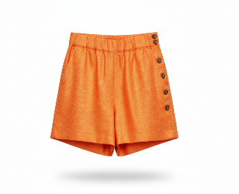 CLAN54-CLAUDE-GINA SHORT  LINEN-S2625