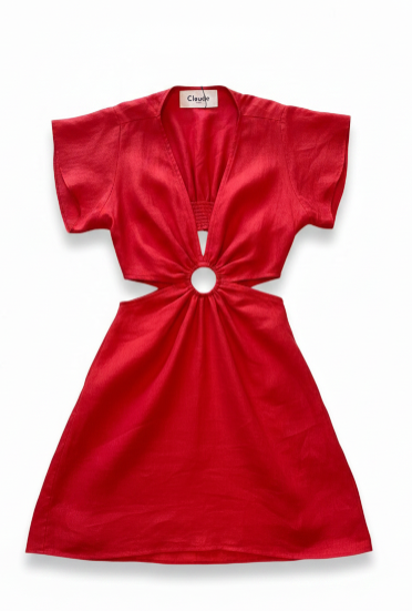 CLAN52-CLAUDE-CARMEN DRESS SHORT-S5250