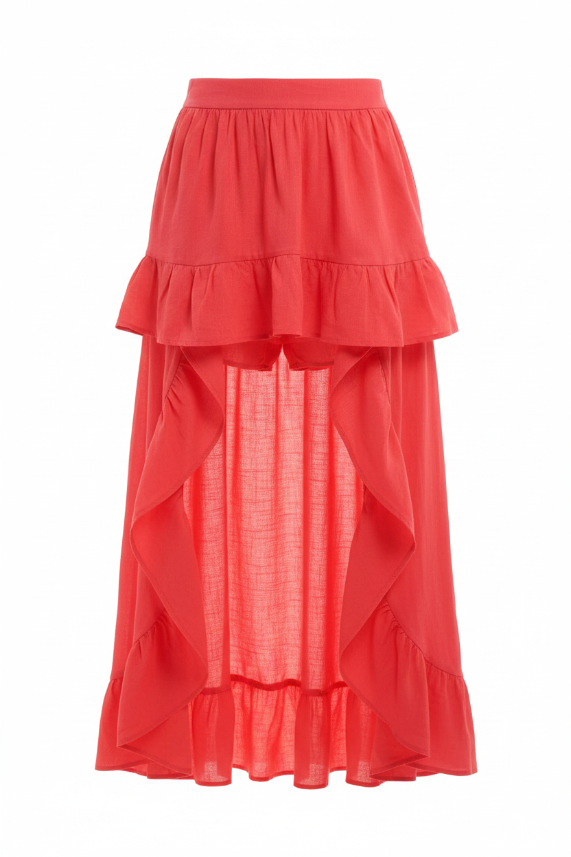 CLAN51-CLAUDE-BELLA SKIRT LINEN-S5250