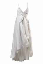 CLAN35-CLAUDE-ALEX DRESS LINEN LONG -S7665