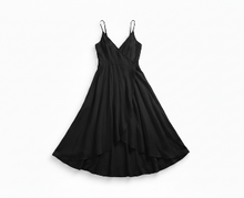 CLAN35-CLAUDE-ALEX DRESS LINEN LONG -S7665