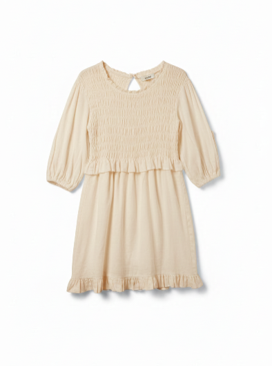 CLAN10-CLAUDE-PAOLA DRESS LINEN-S5775