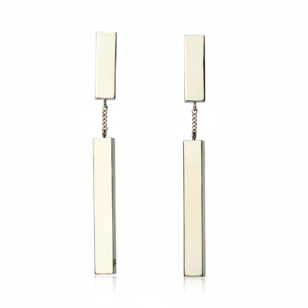 FELN08-FELINA-ARETES BARRA VERTICAL MOVIL-S5400