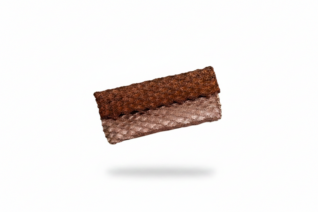 VER49-VERDI-CLUTCH SEASHELL / TURQUOISE & COOPER-S14600