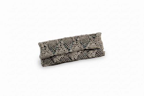 VER50-VERDI-CLUTCH PINEAPPLE / PEARL GOLD-TURQUOISE-S17865
