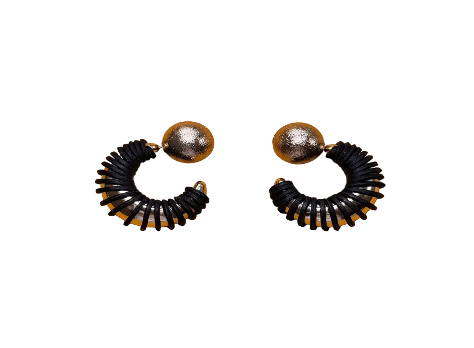 DES185-DESIERTO-ARETE SPIRAL HOOP-S2053