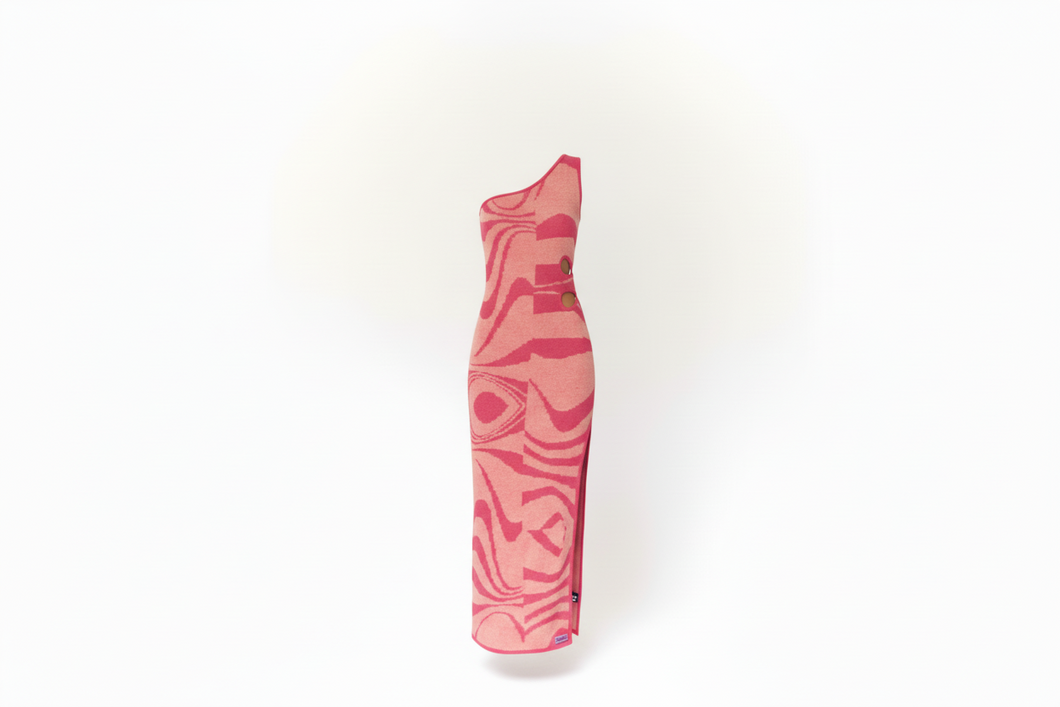 ANYU24-ANNAISS YUCRA- WAVE LONG DRESS-S5500