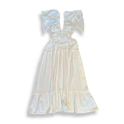 CLAN57-CLAUDE-ISABELLA DRESS LINEN 2-S8295
